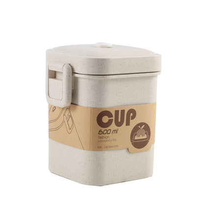 Wheat Straw Fiber Eco-Friendly Lunch Box
