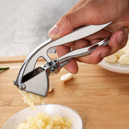 Stainless Steel Handheld Garlic Press Tool