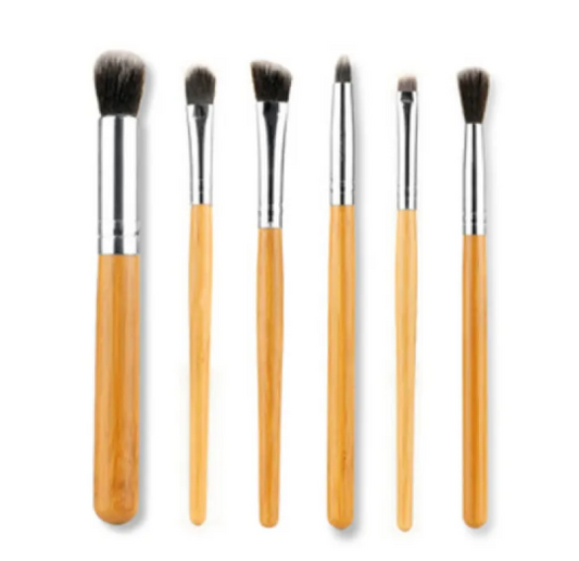 Kit de 11 Pincéis de Maquilhagem em Bambu | Eco & Profissional
