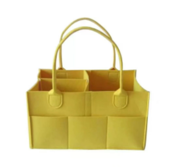 Felt Diaper Storage Bag - Eco-Friendly Tote Bag